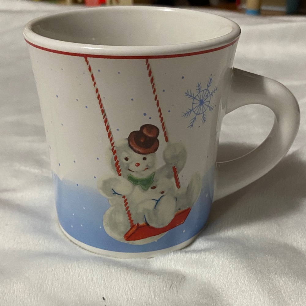 Rosanna collectors Snowman swinging mug